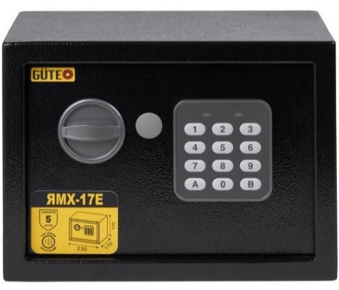 Хит продаж! Сейф для готеля :Gute ЯМХ 17Е с электронным замком Киев - изображение 2