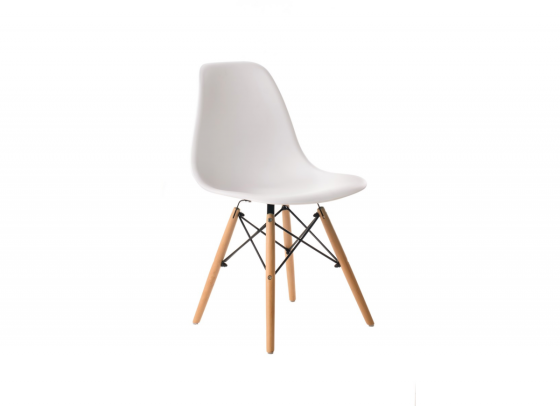 Стілець СМАЙЛ, білий Киев