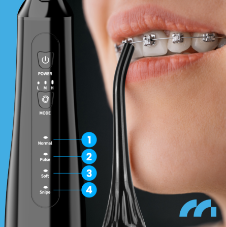 Бездротовий іригатор Maltec Toothie X60 чорний 150PSI (Польща) Київ