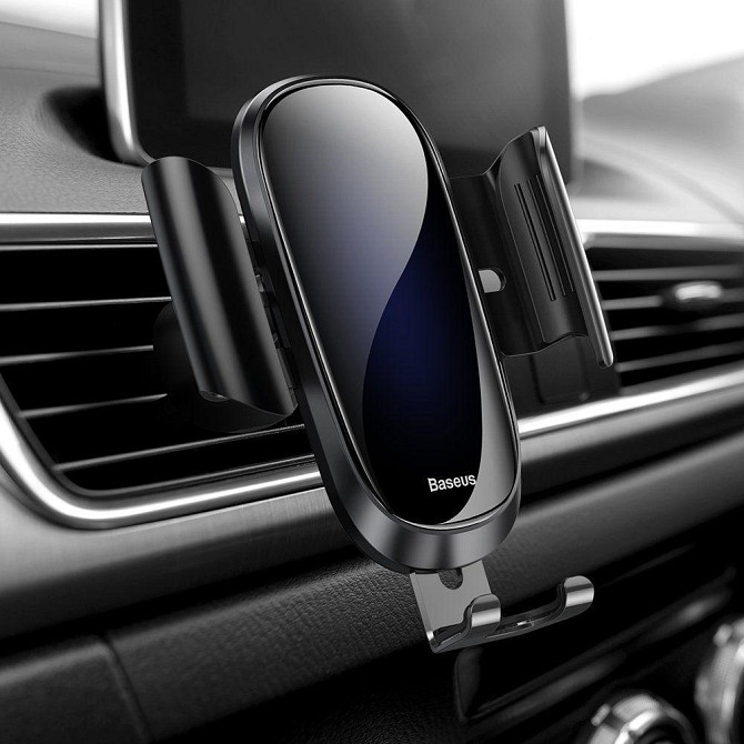 Автомобільний тримач BASEUS Future Gravity Car Mount SUYL-WL01 (Чорний) Миколаїв - фото 8