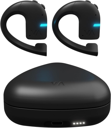 Навушники-перекладачі Vasco Translator E1, 51 мова, AI-переклад у реальному часі, Bluetooth 5.2, USB-C, чорні Київ