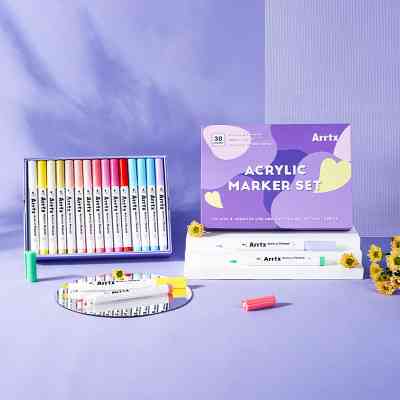 Художественный маркер Arrtx акриловые AACM-0530A, 30 цвета (LC303144) Винница