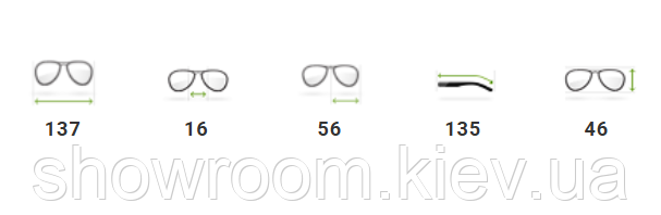 Мужские коричневые солнцезащитные очки с поляризацией Lacoste (0166) Киев - изображение 5