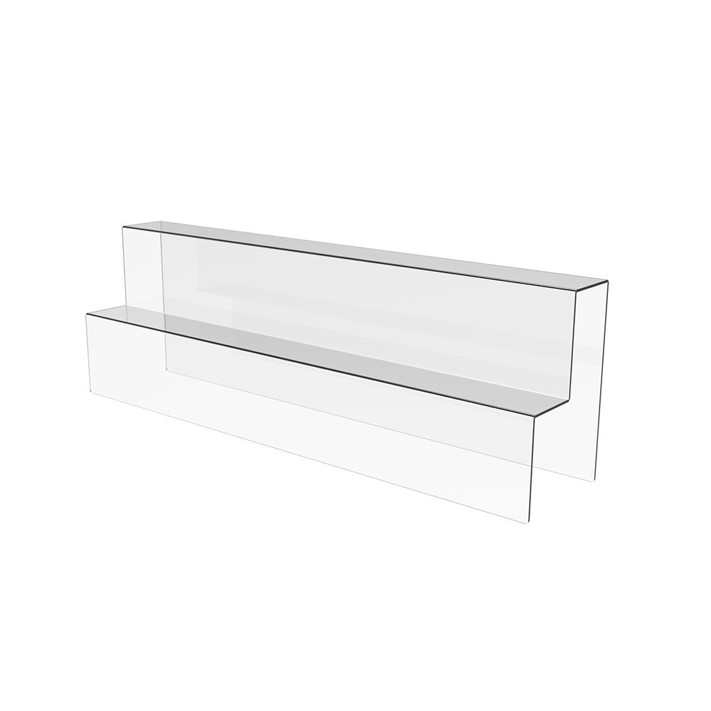 Горка EKOSTAR под товар на 2 ступеньки из акрила 500х100х160 Киев - изображение 1