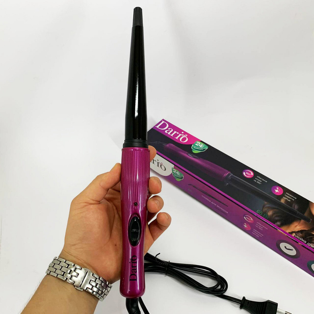 Сучасна плойка для завивки Dario, Плойка для створення завивки Плойки об'єму волосся BR-30 Львів - фото 8