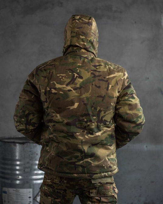 Бушлат мультикам тактичний чоловічий теплий L Одеса - фото 5