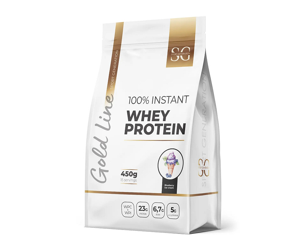 Протеїн Sport Generation Gold Premium 100% Instant Whey Protein 450 g (Blackcurrant ice cream) Луцьк - фото 1