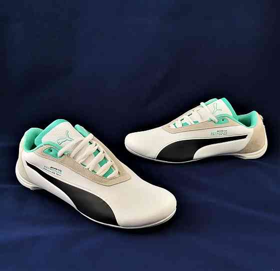 Кросівки Puma for AMG Білі Чоловічі Пума (розміри: 41,42,43,44,45) Відео Огляд Дніпро