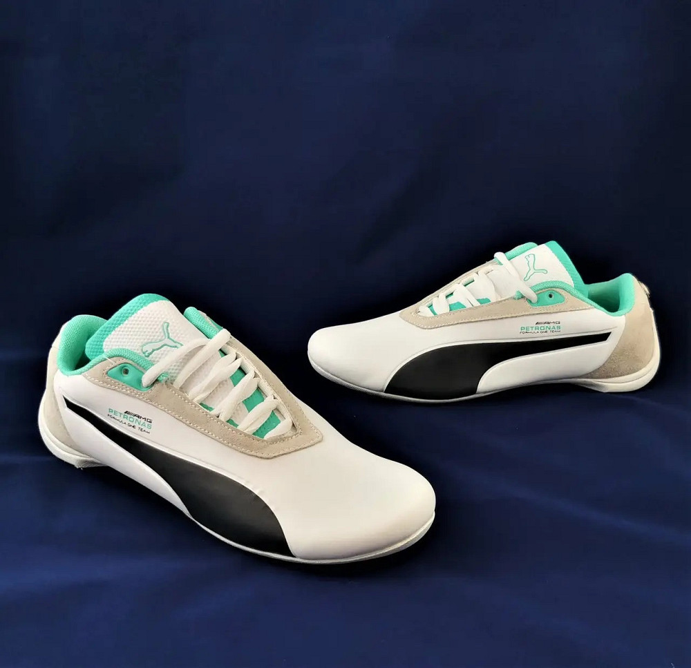 Кросівки Puma for AMG Білі Чоловічі Пума (розміри: 41,42,43,44,45) Відео Огляд Дніпро - фото 2
