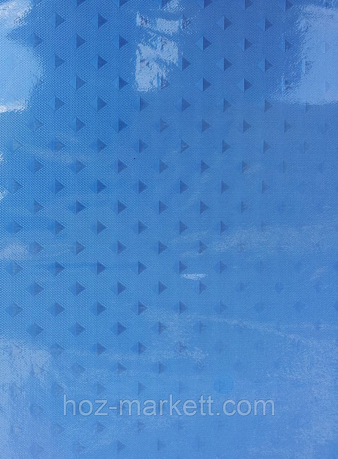 Шторка в ванную однотонная голубая Харьков - изображение 3