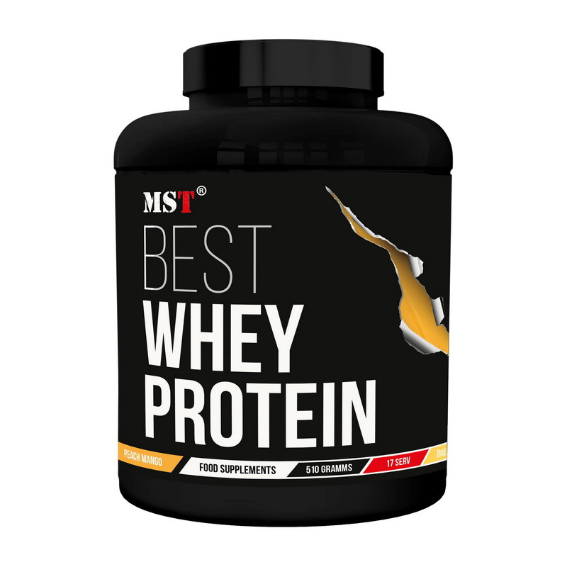 Best Whey Protein + Enzyme (510 g, vanilla ice cream) Луцьк - фото 1