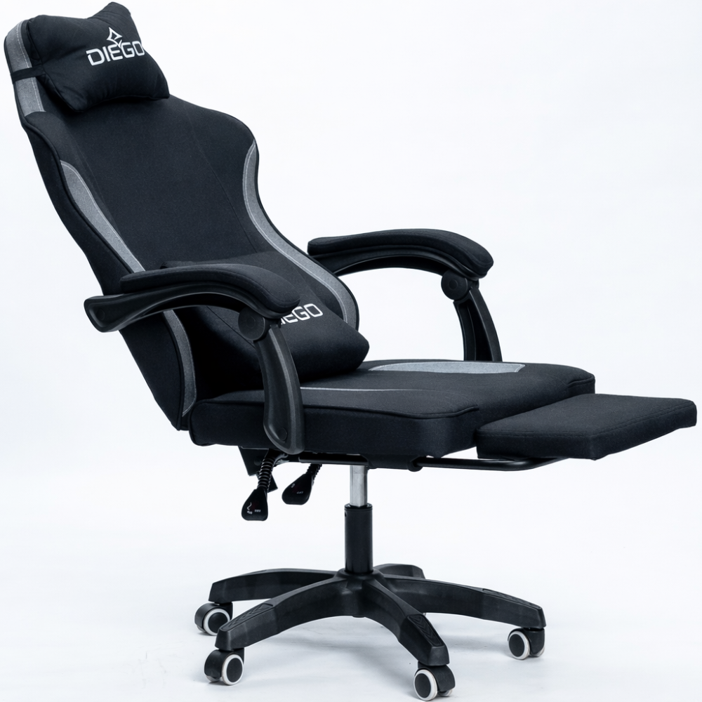 Кресло геймерское DIEGO Soft Black Киев - изображение 4