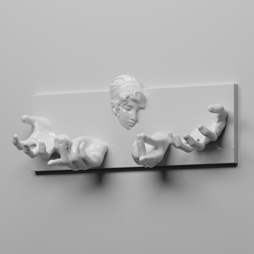 Дизайнерська вішалка на стіну "Sapho d'Italia" в асортименті Днепр - изображение 1