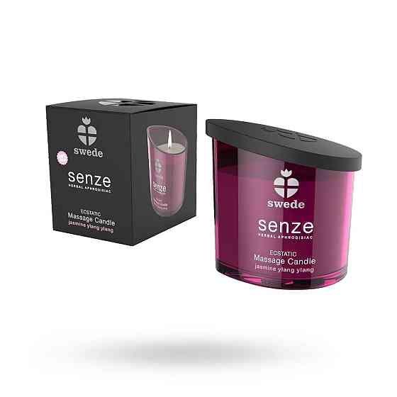 Масажна свічка - Swede Senze Ecstatic Jasmine Ylang Ylang, 150 мл Sex Aura Київ