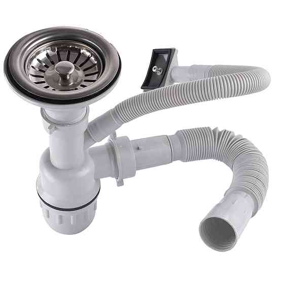 Сифон одинарний для мийки MIRA 1 1/2| х40 Київ