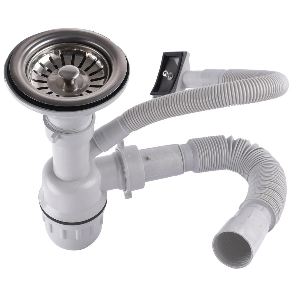 Сифон одинарний для мийки MIRA 1 1/2| х40 Київ - фото 1