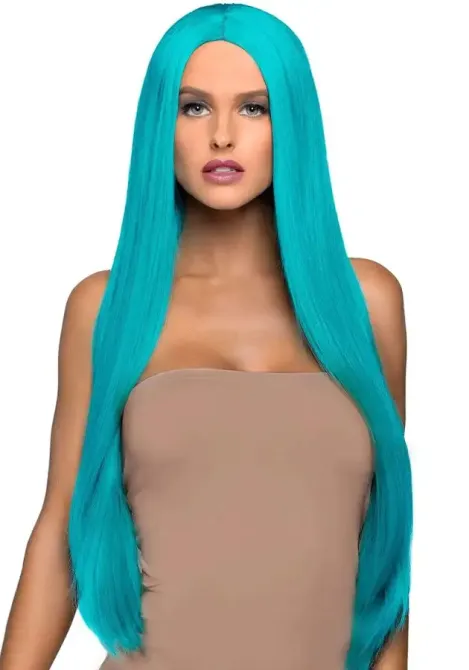 Перука Leg Avenue 33″ Long straight center part wig turquoise Львів - фото 1