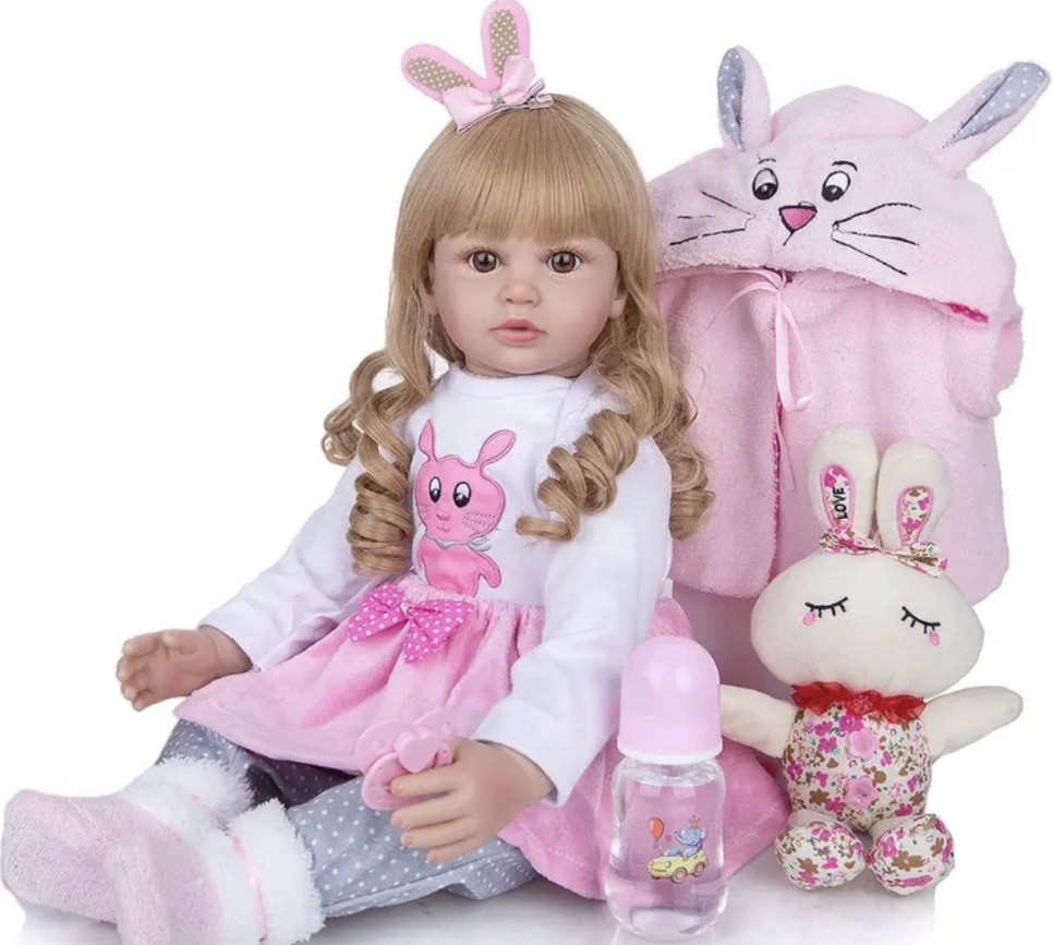 Лялька Реборн, лялька бейбі боран, Reborn baby born 55 см. Харків - фото 4