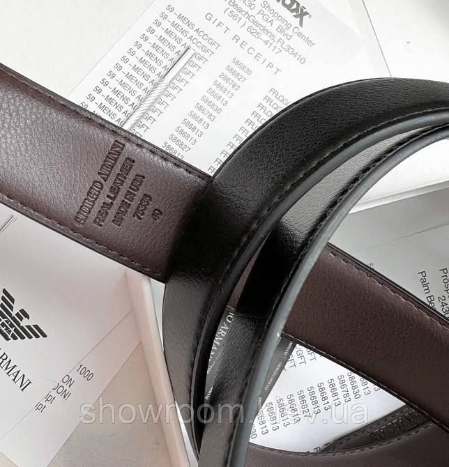 Чоловічий подарунковий набір ремінь та гаманець Levis (519) Київ - фото 7