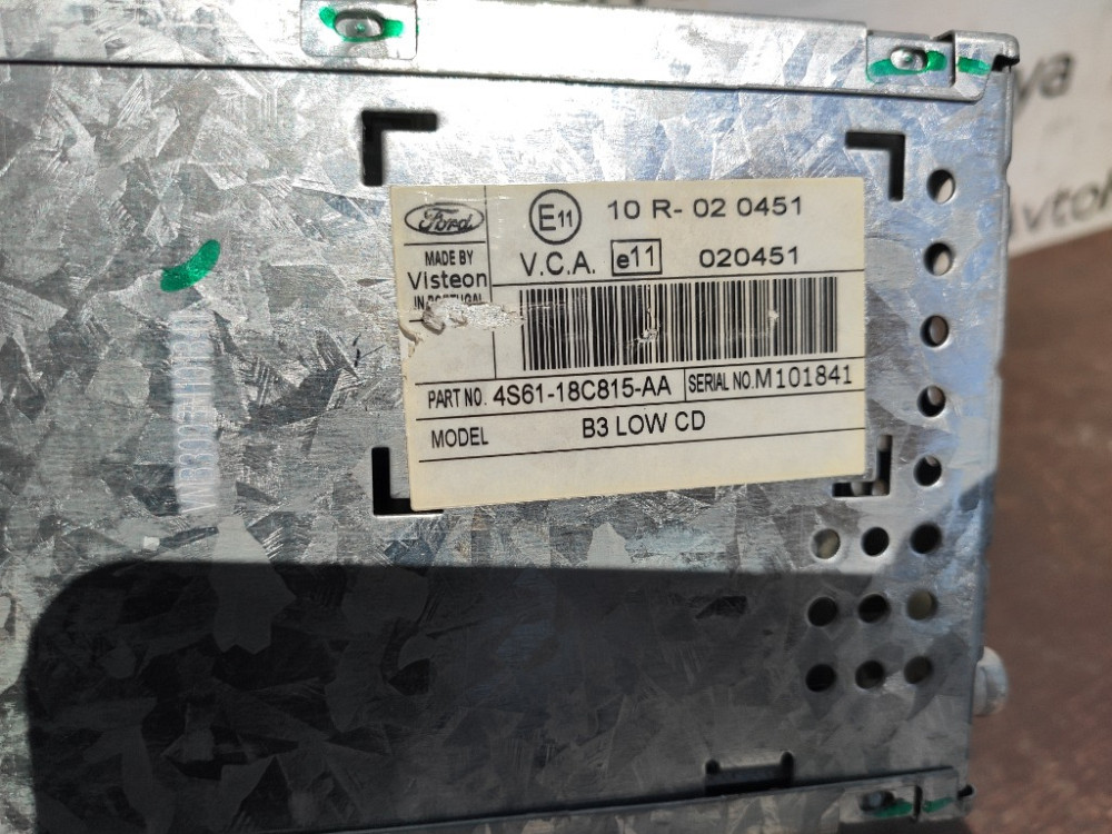 Автомагнітола Ford Fusion 2002-2006 (4S61-18C815-AA) Ковель - фото 4