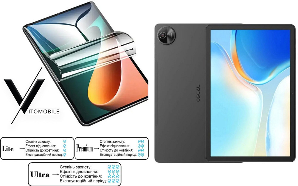 Полиуретановая пленка HyperClear Guard для Blackview Oscal Pad 90 Киев - изображение 1