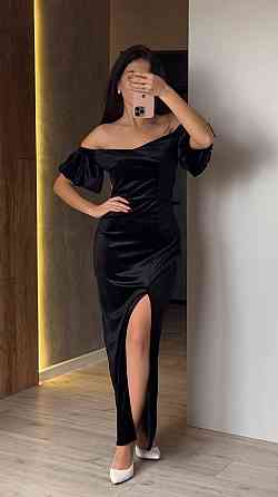 Женское бархатное платье Одесса