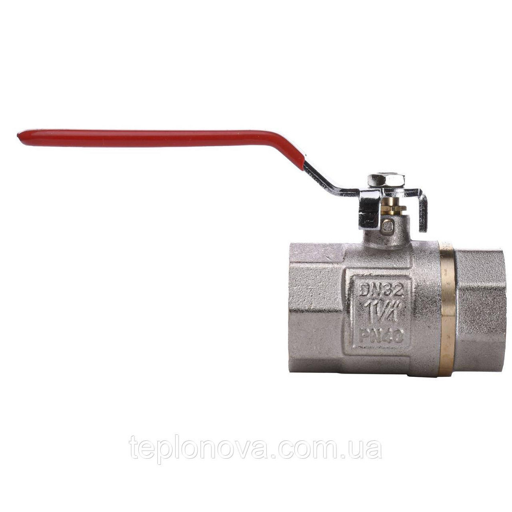 Кран шаровый прямой Q PROFESSIONAL 1 1/4″ ВВ КР PN40 QP151 Черновцы - изображение 1