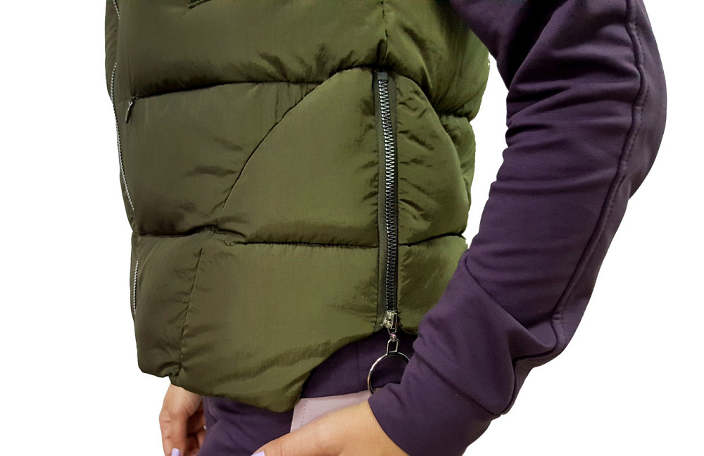 Женская короткая жилетка Киев - изображение 4