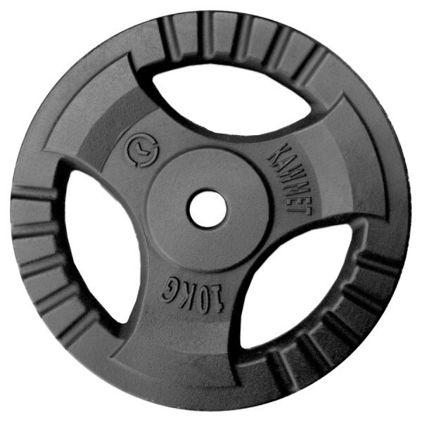 Диск чугунный K-SPORT O10 10 кг Киев - изображение 1