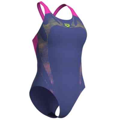 Купальник Arena Spider Web Swimsuit V Back 007988-890 рожевий 38 (3468337495970) Вінниця