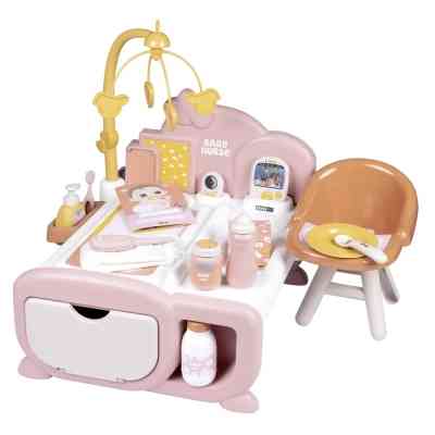 Ігровий набір Smoby Ігровий центр Бебi Ньорс. Терракотова пудра. Дитяча кімната зі звук. ефектами та аксесуарами (7600220393) Вінниця