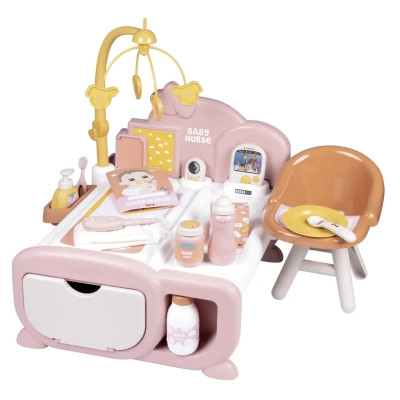 Ігровий набір Smoby Ігровий центр Бебi Ньорс. Терракотова пудра. Дитяча кімната зі звук. ефектами та аксесуарами (7600220393) Вінниця - фото 1