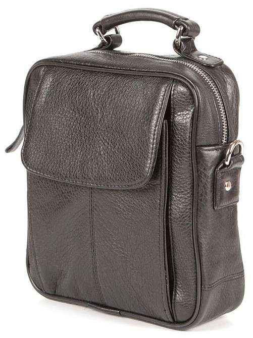 Сумка SHVIGEL 00875 из высококачественной кожи Черная Киев - изображение 1