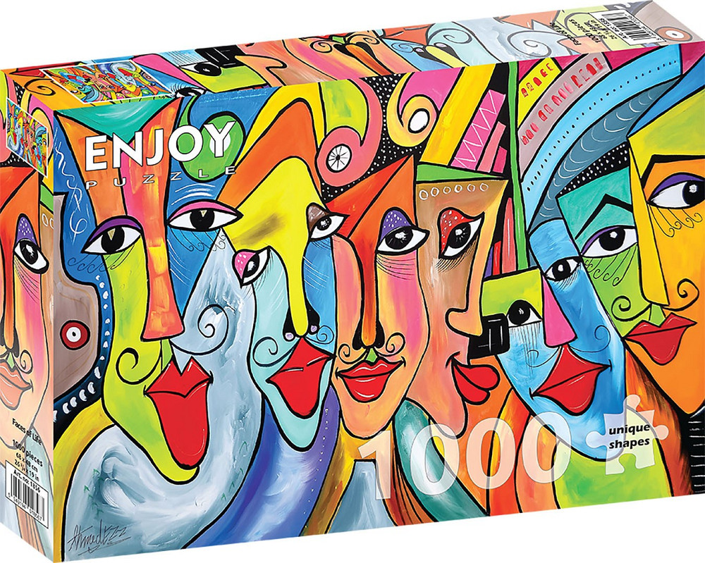 Пазл Особи життя - Faces of Life (Enjoy-1856) Киев - изображение 1