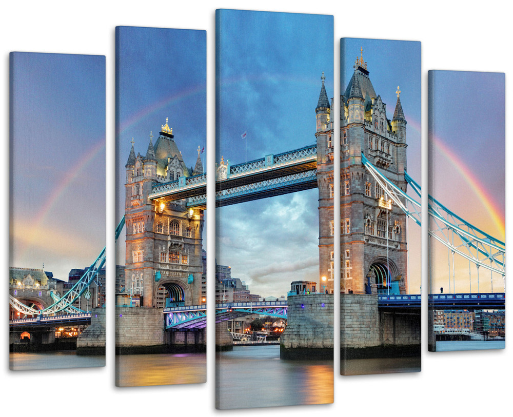 Модульная картина Лондонский мост Art-291_5 ( 80х118см ) 90х132 см Киев - изображение 1