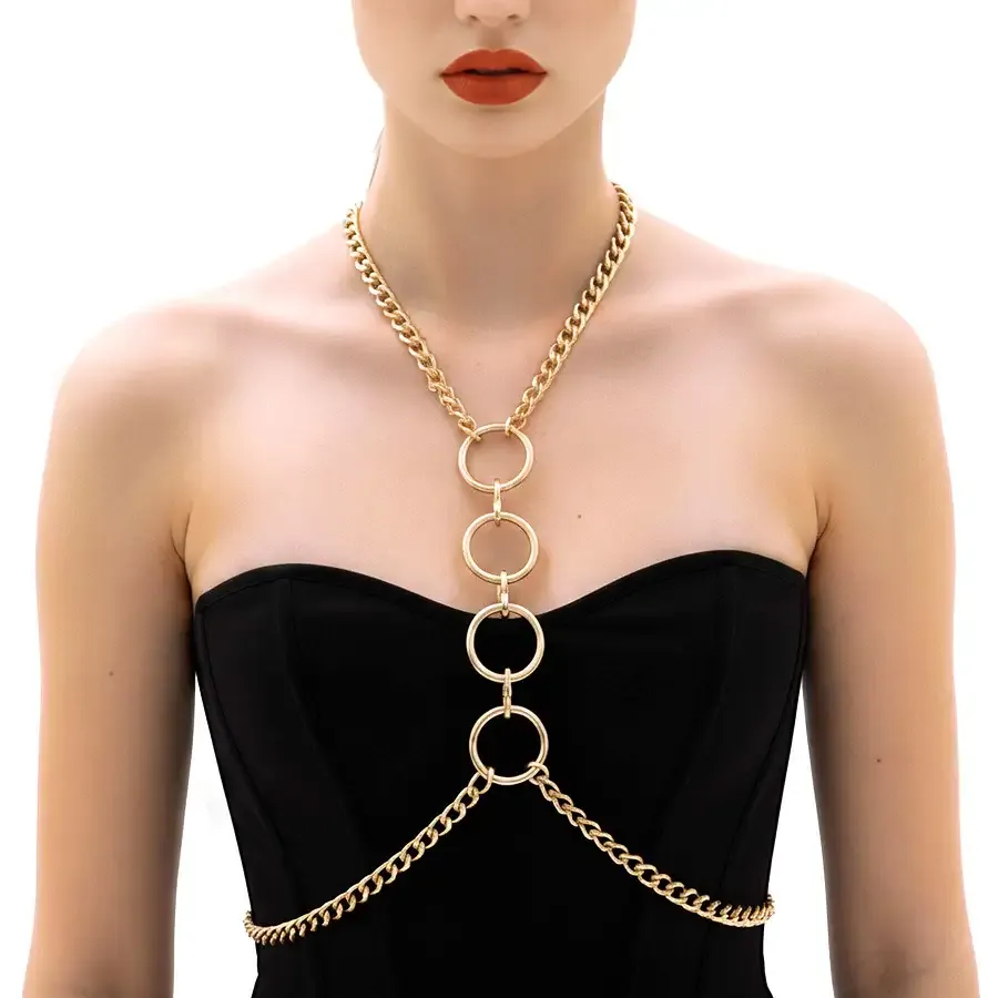 Металева портупея Art of Sex - Mango, колір золото, XS-2XL Львів - фото 2