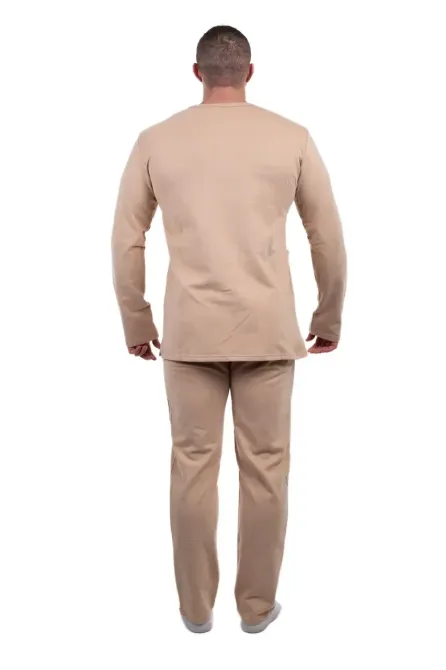 Піжама чоловіча Bono 704 950159 Бежевий, 48 Київ - фото 2