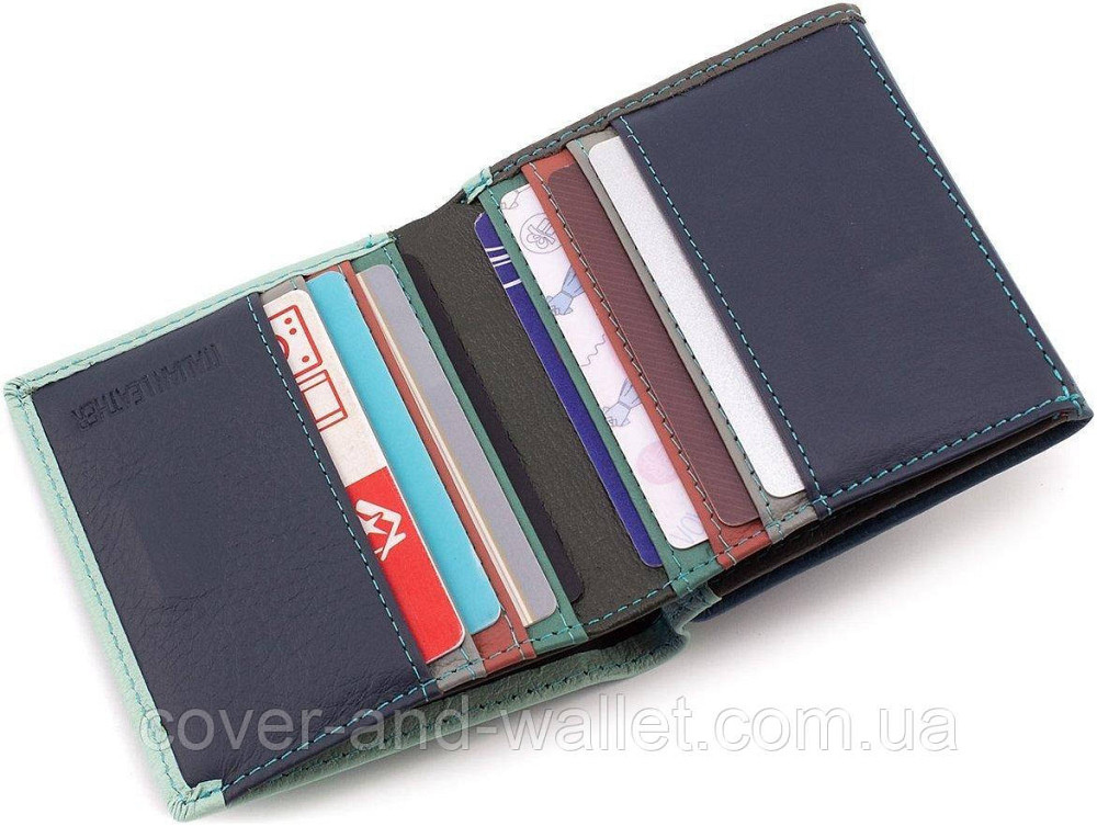 Різнокольоровий жіночий гаманець маленького розміру з відділом для монет ST 219 Київ - фото 6