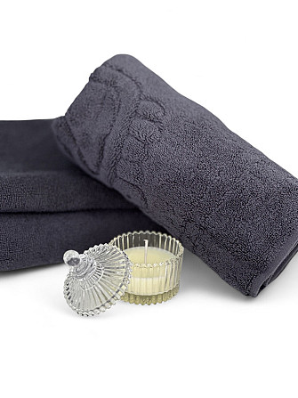 Комплект махрових рушників + килимок для ніг Ideal Textile графіт Чернівці - фото 7