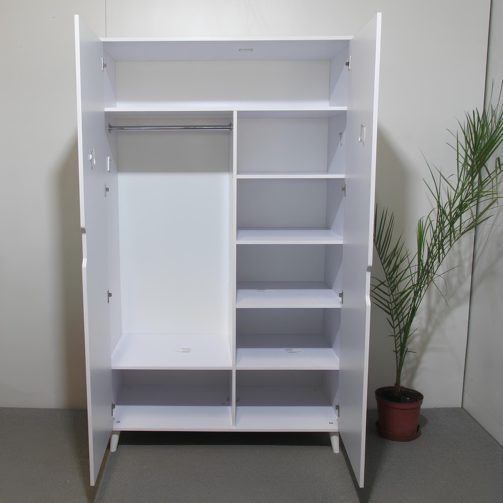 Шафа дводверна з чорними ніжками М-ЗОН Борн 1200 Дуб Артизан (MZN-031060) Львів - фото 10