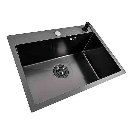 58*43 Мийка PVD чорна Valeso Handmade DECOR (3.0/0.8) Коломыя