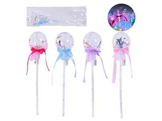 Палочка со светом 39см пластик микс арт.C28406 ТМ 7TOYS Киев