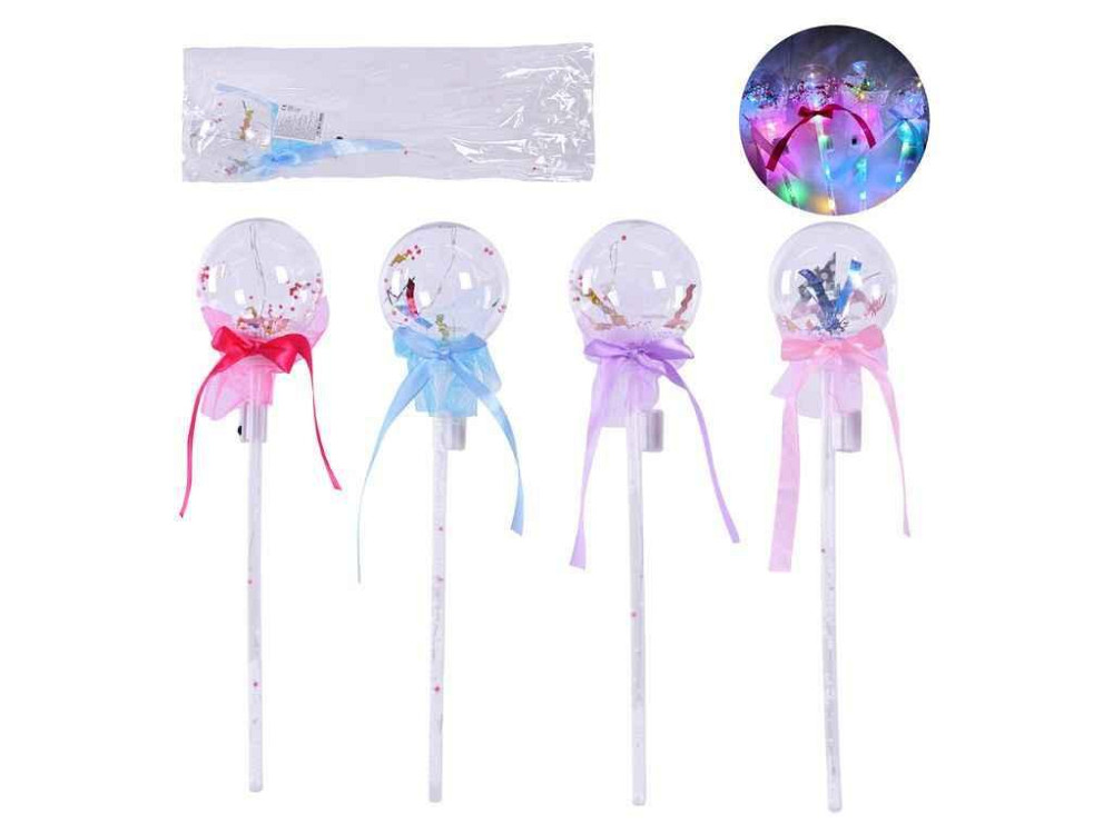 Паличка зі світлом 39см пластик мікс арт.C28406 ТМ 7TOYS Київ - фото 1