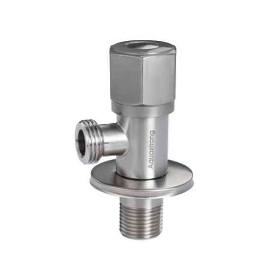 Кран кутовий нерж. AQUASTRONG R5 M1/2 х M3/4 (R507) Київ