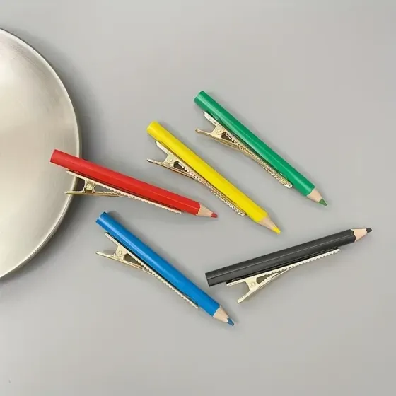 Набор цветных заколок-карандашей – 6 штук Киев