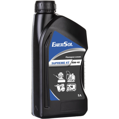 Моторна олива Enersol Supreme-4T 10W40 1л (Supreme-4T 10W40) Вінниця - фото 1