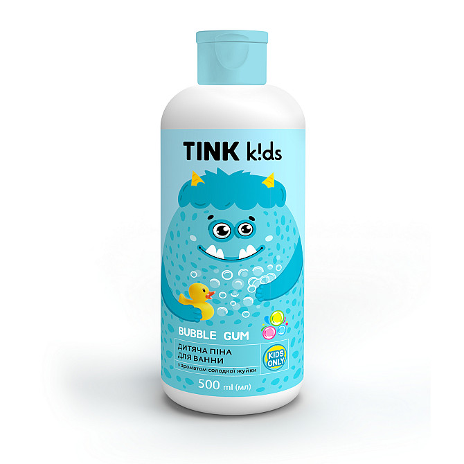 Дитяча піна для ванни Bubble Gum kids Tink 500 мл Вінниця - фото 1