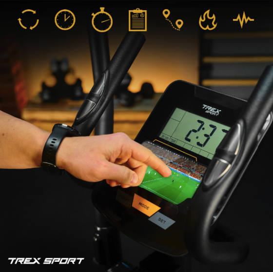 Орбітрек магнітний для домашніх тренувань із регулюванням навантаження та комп'ютером Velox Київ