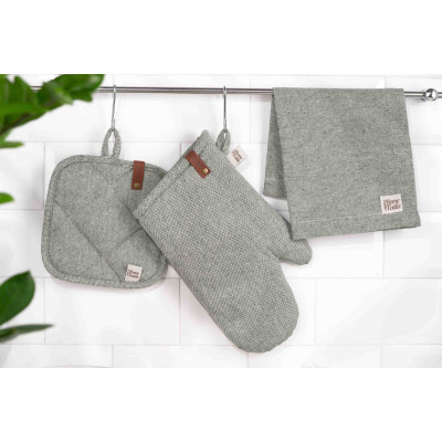 Салфетка на стол Ardesto Oliver зеленый 40х40 см, 100% хлопок (ART06OG) Винница - изображение 2