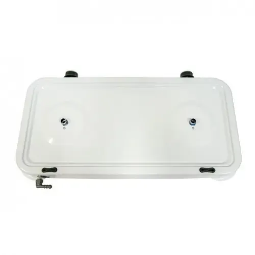 Настольная газовая плита на 2 конфорки STARLUX SGS 6002 (белая) Коломыя